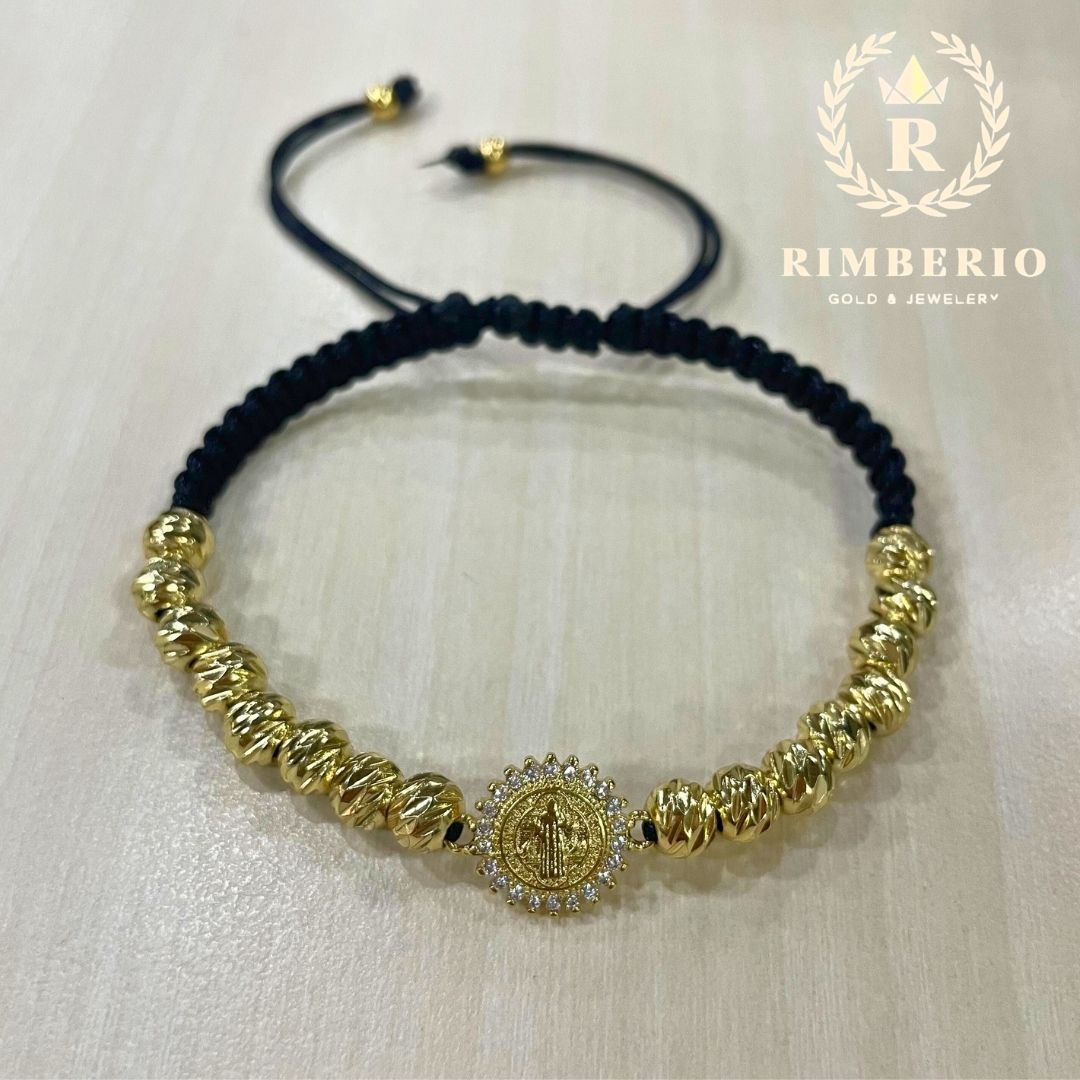 Pulsera Oro 18k laminado San Benito