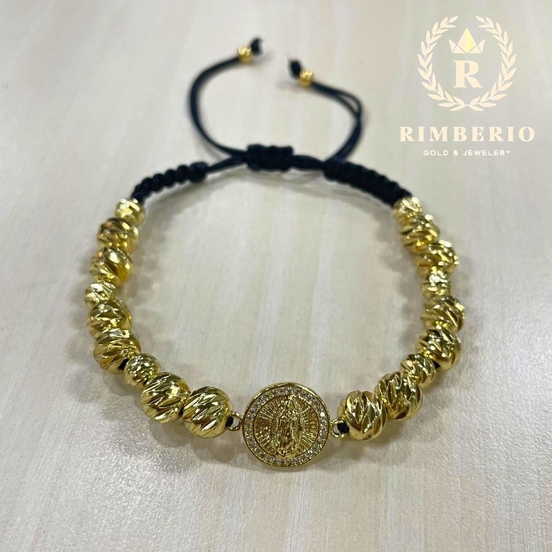 Pulsera Oro 18k laminado Maria